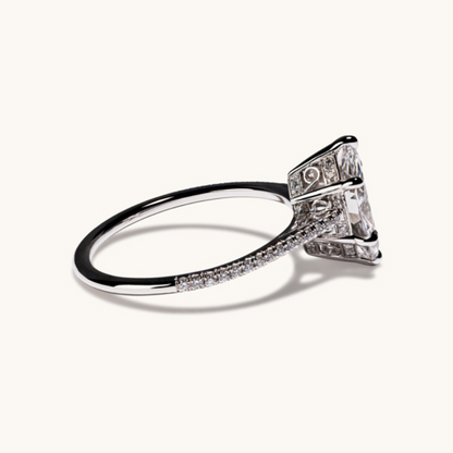 1.24 Marquise Lab Diamond Engagement Ring - Happy Jewelers Fine Jewelry Lifetime Warranty