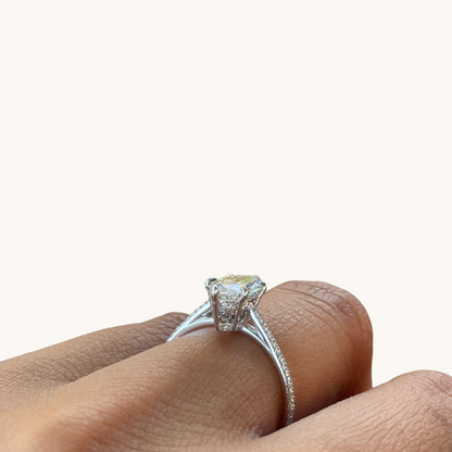 1.24 Marquise Lab Diamond Engagement Ring - Happy Jewelers Fine Jewelry Lifetime Warranty