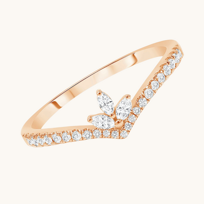 Marquise Trio Diamond Ring - Happy Jewelers Fine Jewelry Lifetime Warranty