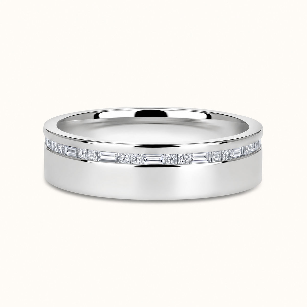 Men's Mixed Diamond Band
