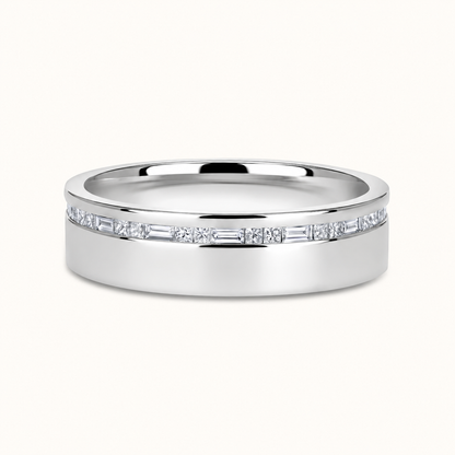 Men's Mixed Diamond Band