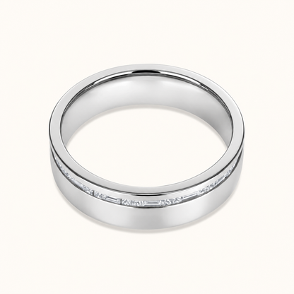 Men's Mixed Diamond Band