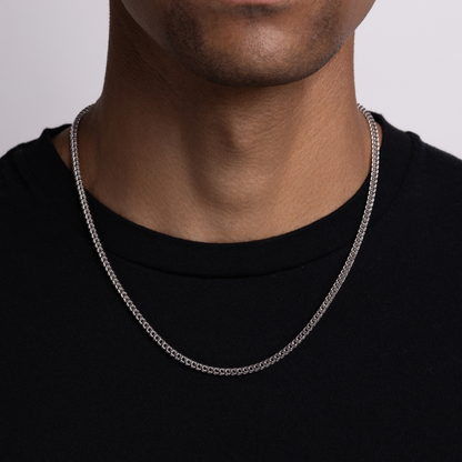 Men's Silver Franco Chain - Happy Jewelers Fine Jewelry Lifetime Warranty