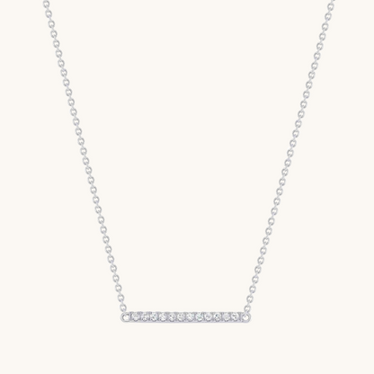 Mini Diamond Bar Necklace - Happy Jewelers Fine Jewelry Lifetime Warranty