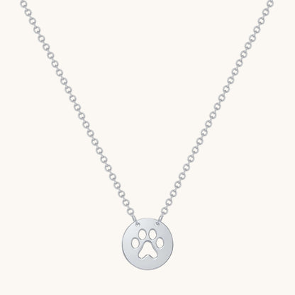 Mini Paw Necklace - Happy Jewelers Fine Jewelry Lifetime Warranty