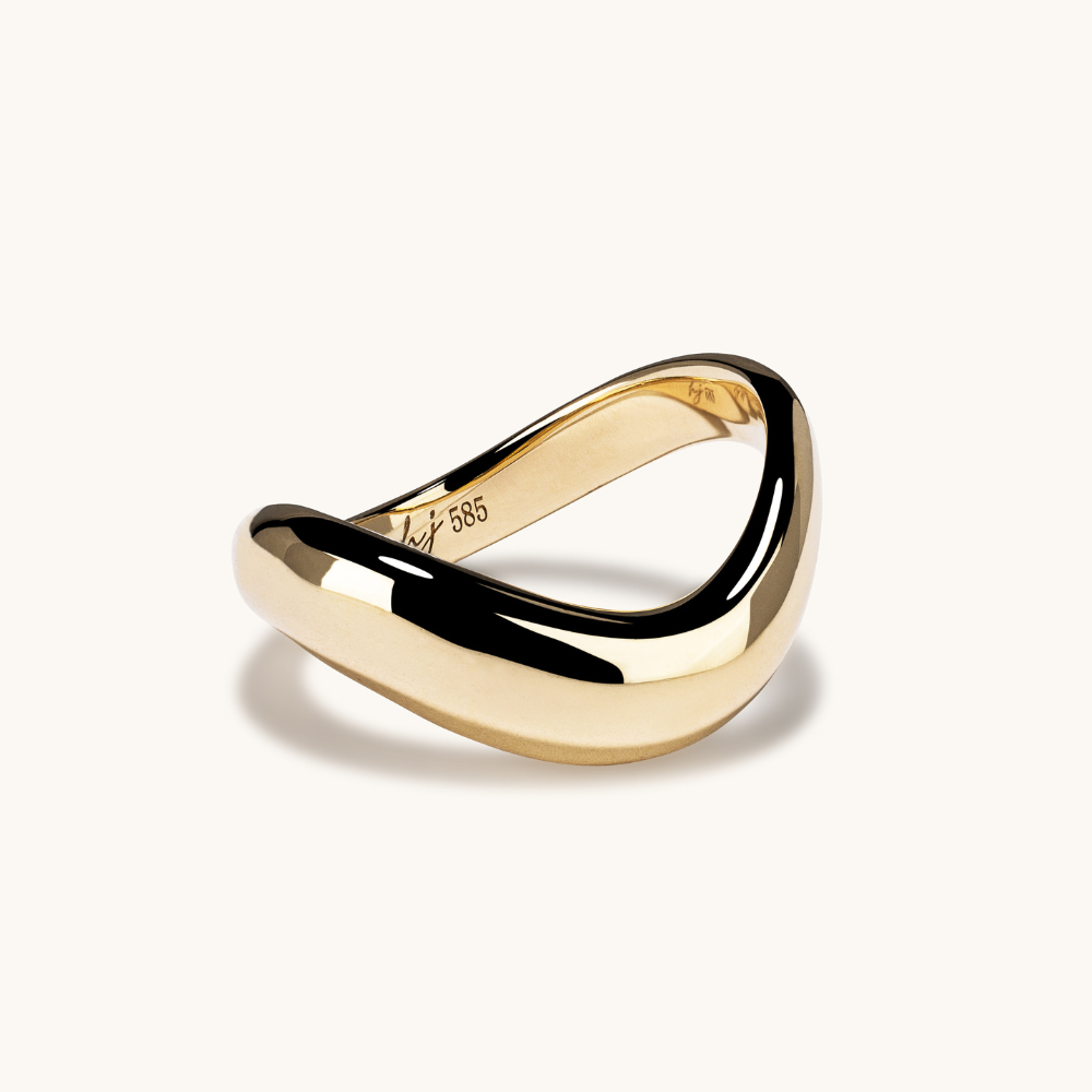 Solid Gold Motion Ring