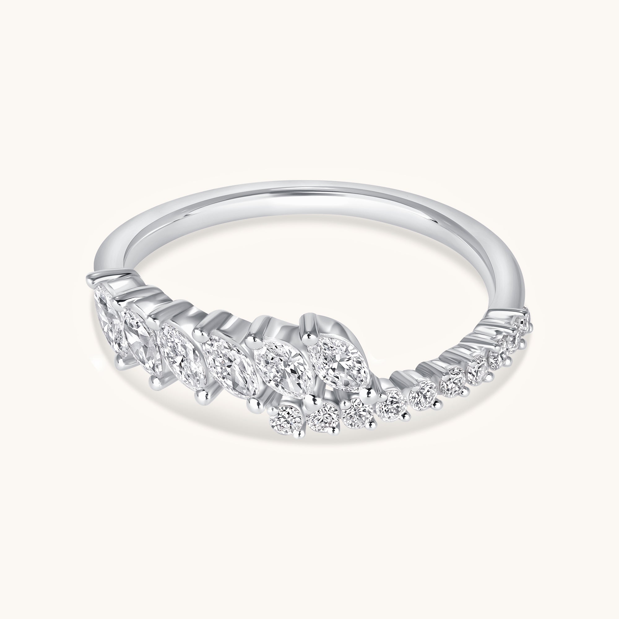 Multi-Diamond Wrap Ring