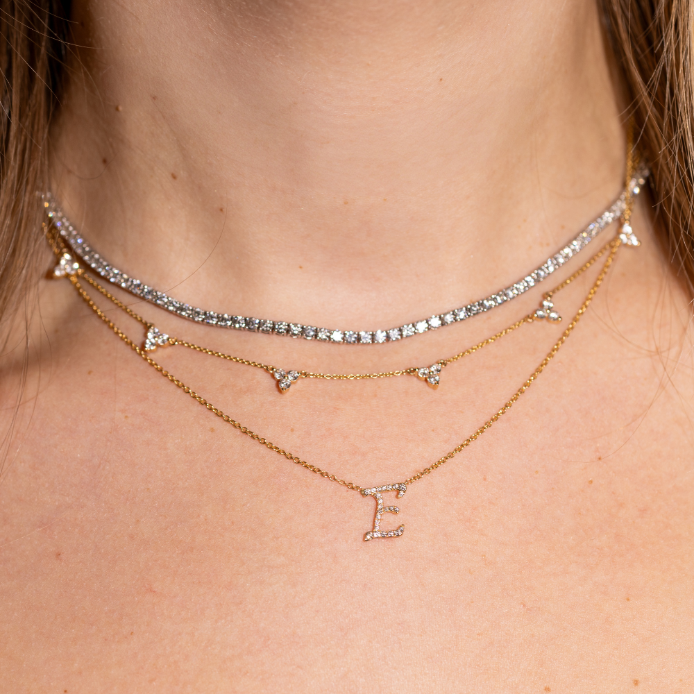 Trio Diamond Necklace