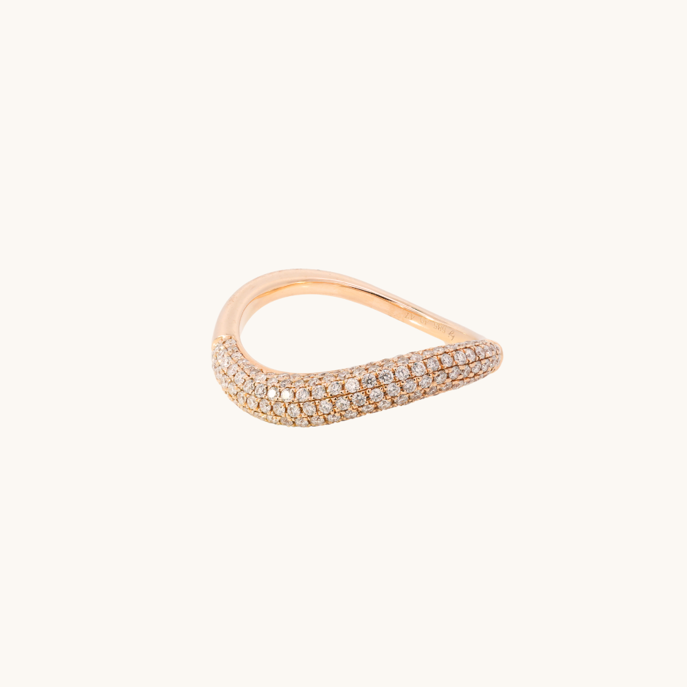 Diamond Pave Petite Motion Ring - Happy Jewelers Fine Jewelry Lifetime Warranty