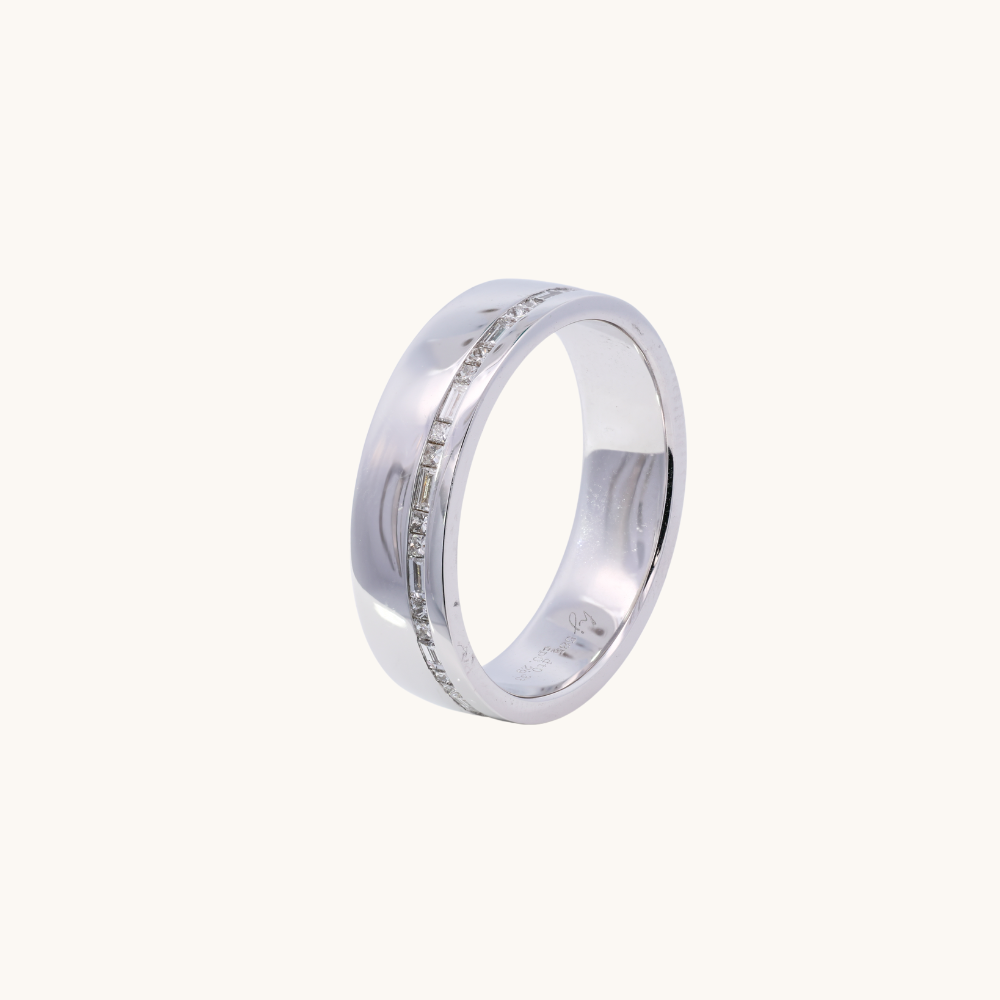 Men's Mixed Diamond Band