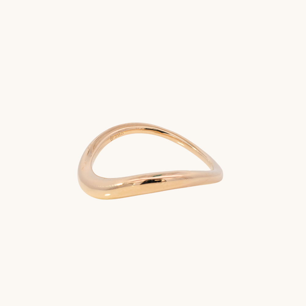 Petite Solid Gold Motion Ring