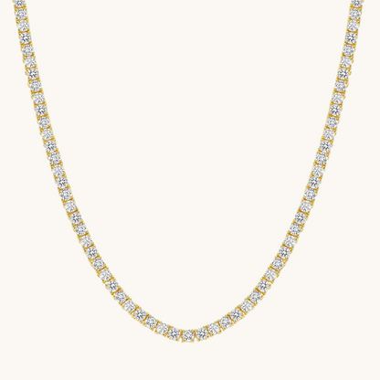 Natural Diamond Tennis Necklace - Happy Jewelers Fine Jewelry Lifetime Warranty