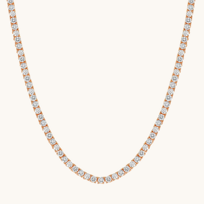 Natural Diamond Tennis Necklace - Happy Jewelers Fine Jewelry Lifetime Warranty