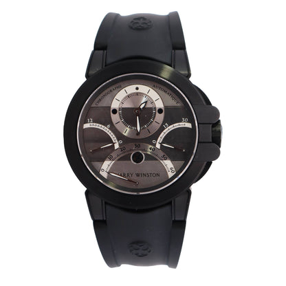 Harry Winston Ocean 44mm Silver Dial Watch Ref# OCEACT44ZZ006 - Happy Jewelers Fine Jewelry Lifetime Warranty