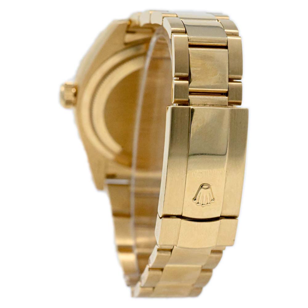 Rolex Sky Dweller Yellow Gold 42mm Champagne Arabic Dial Watch Reference #: 326938 - Happy Jewelers Fine Jewelry Lifetime Warranty