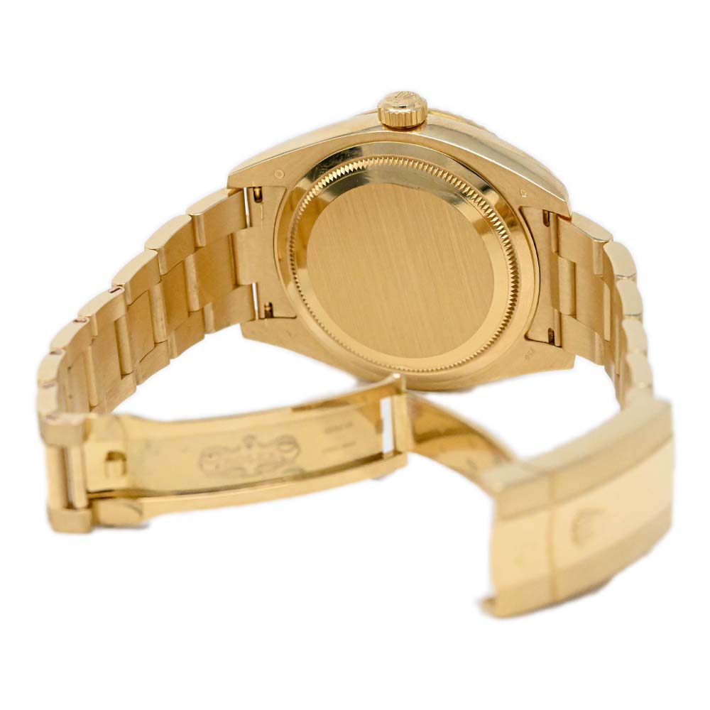 Rolex Sky Dweller Yellow Gold 42mm Champagne Arabic Dial Watch Reference #: 326938 - Happy Jewelers Fine Jewelry Lifetime Warranty