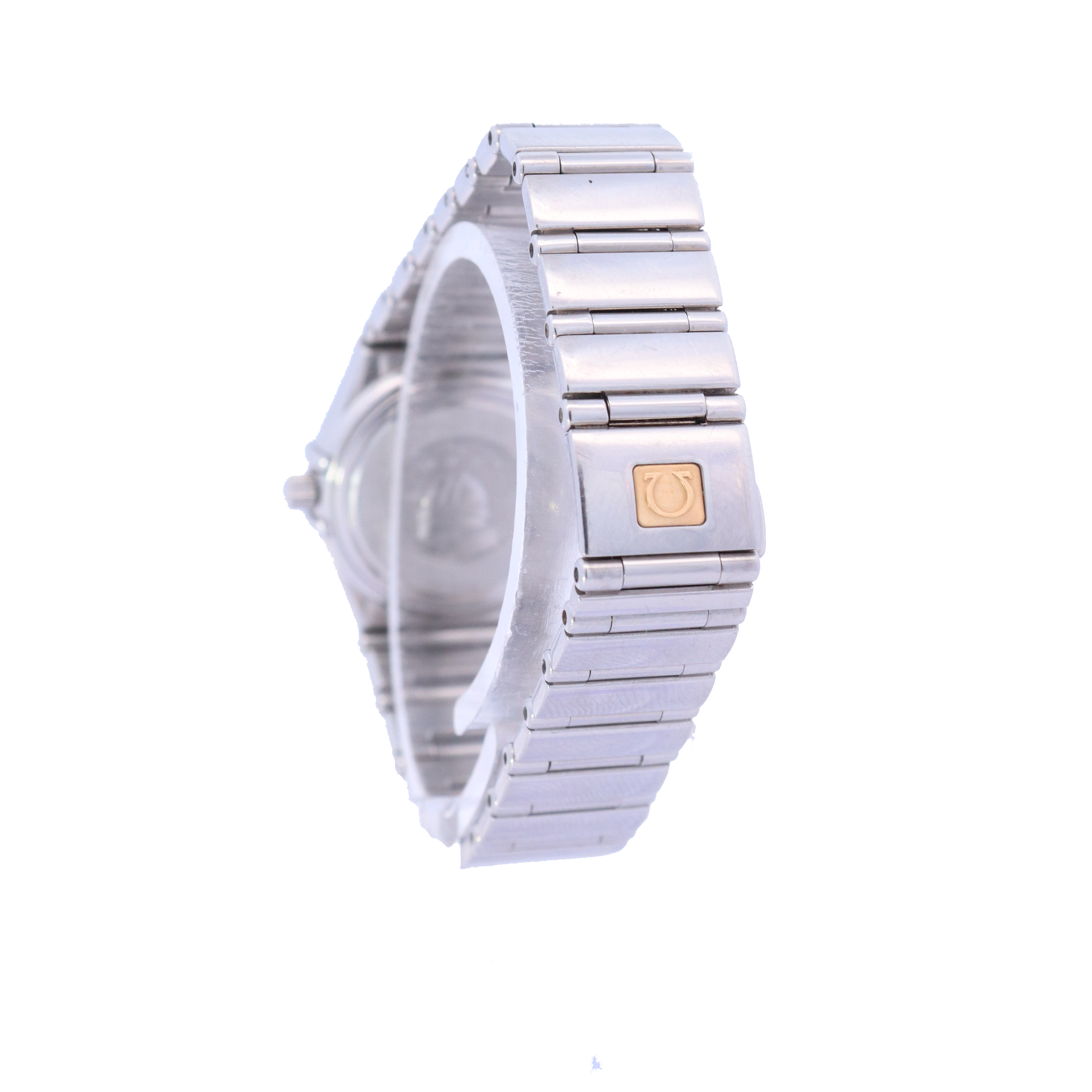 Omega Constellation Stainless Steel 25mm White MOP Dial Watch | Ref# 131.10.25.60.55.001 - Happy Jewelers Fine Jewelry Lifetime Warranty