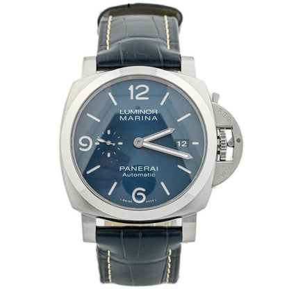 Panerai Luminor 44mm Blue Dial Ref# PAM01313 - Happy Jewelers Fine Jewelry Lifetime Warranty