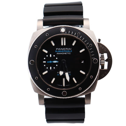 Panerai Luminor 47mm Black Dial Watch Ref# PAM01389 - Happy Jewelers Fine Jewelry Lifetime Warranty