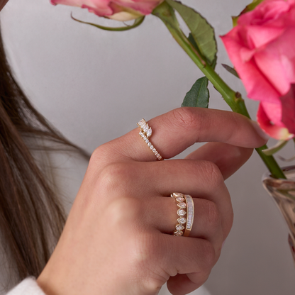 Multi-Diamond Wrap Ring - Happy Jewelers Fine Jewelry Lifetime Warranty