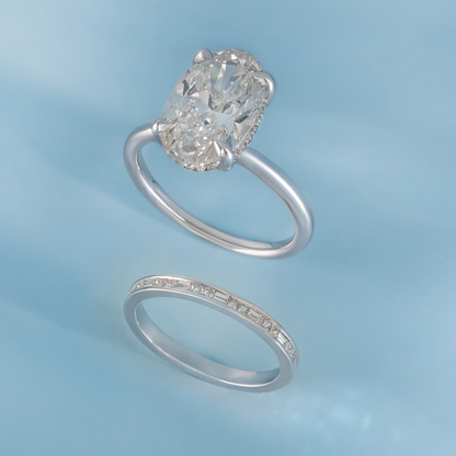 Channel Set Alternating Diamond Band - Happy Jewelers Fine Jewelry Lifetime Warranty