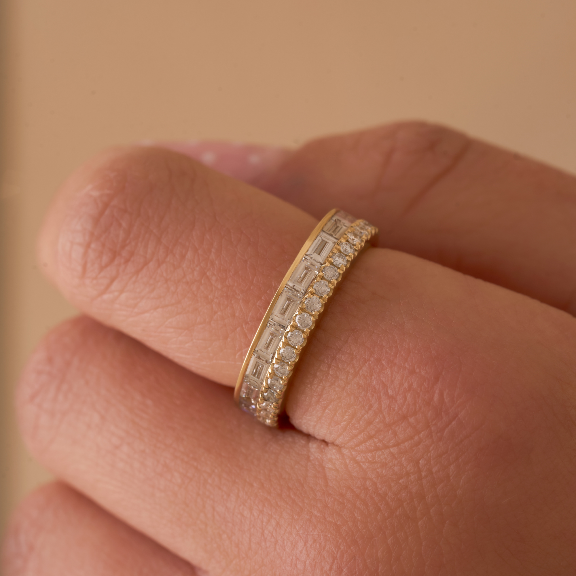 Multi-Row Diamond Band - Happy Jewelers Fine Jewelry Lifetime Warranty