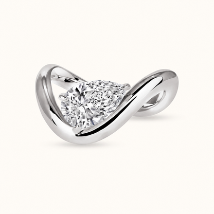 Pear Motion Pinky Ring