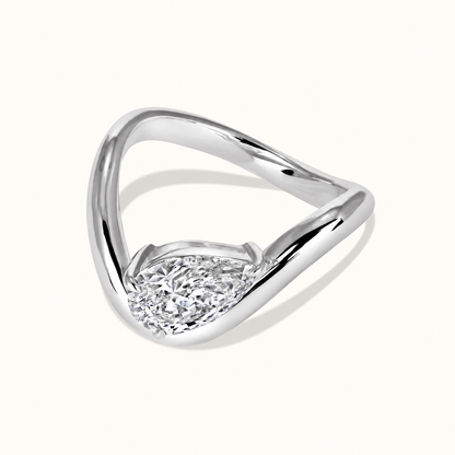 Pear Motion Pinky Ring