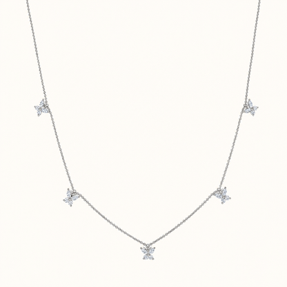 Petite Butterfly Diamond Necklace