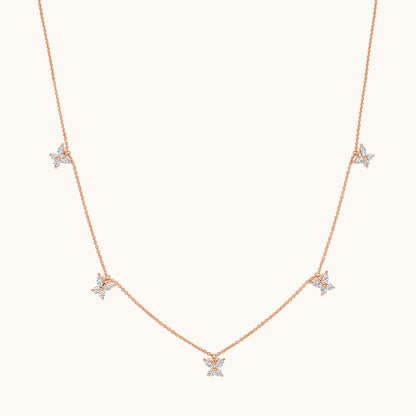 Petite Butterfly Diamond Necklace - Happy Jewelers Fine Jewelry Lifetime Warranty