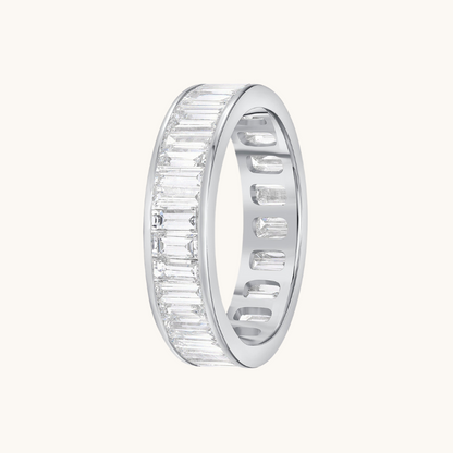 Diamond Baguette Eternity Band - Happy Jewelers Fine Jewelry Lifetime Warranty