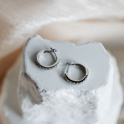 Diamond Huggie Earrings - Happy Jewelers Fine Jewelry Lifetime Warranty