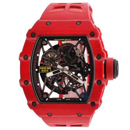 Richard Mille RM35-02 43mm Skeleton Dial Watch Ref# RM35-02 - Happy Jewelers Fine Jewelry Lifetime Warranty