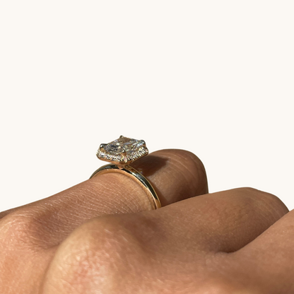 1.75 Radiant Lab Diamond Engagement Ring - Happy Jewelers Fine Jewelry Lifetime Warranty