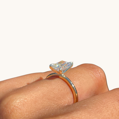 1.74 Radiant Lab Diamond Engagement Ring - Happy Jewelers Fine Jewelry Lifetime Warranty