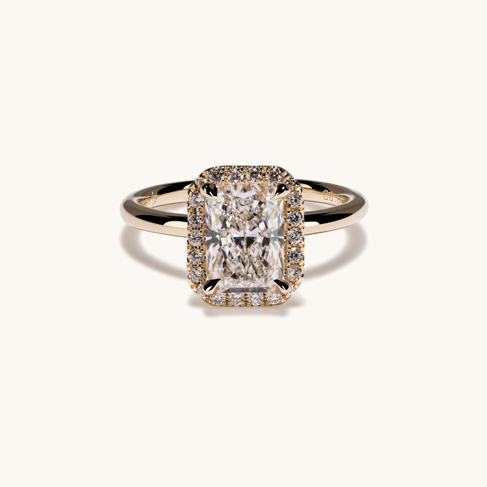 1.75 Radiant Lab Diamond Engagement Ring - Happy Jewelers Fine Jewelry Lifetime Warranty