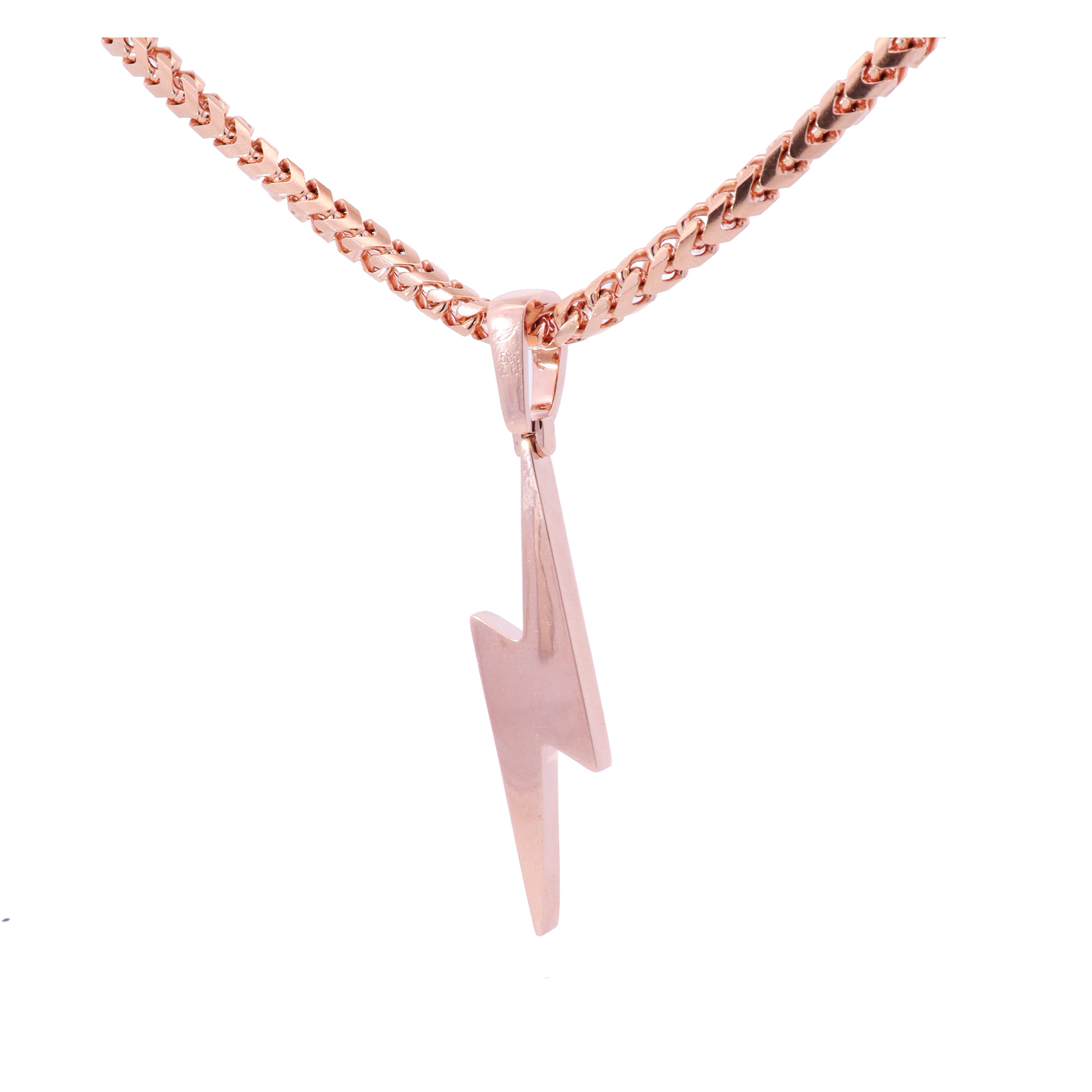 Lightning bolt 2025 necklace mens