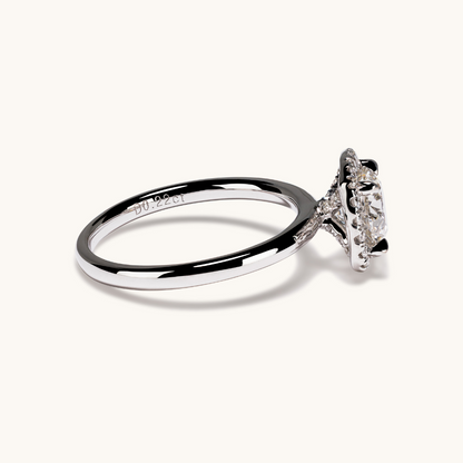 1.23 Round Lab Diamond Engagement Ring - Happy Jewelers Fine Jewelry Lifetime Warranty