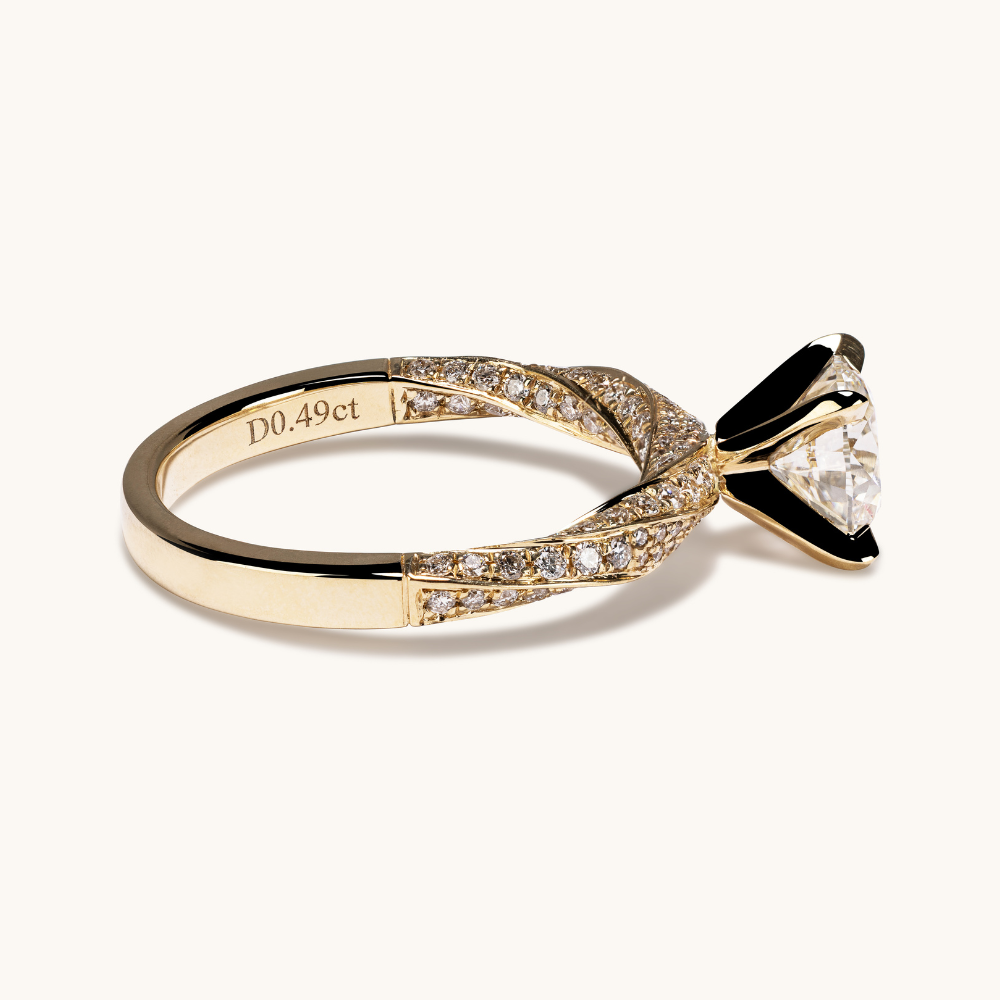 1.20 Round Lab Diamond Engagement Ring - Happy Jewelers Fine Jewelry Lifetime Warranty