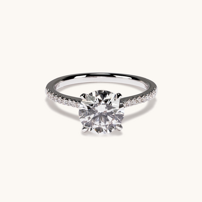 1.71 Round Lab Diamond Engagement Ring - Happy Jewelers Fine Jewelry Lifetime Warranty
