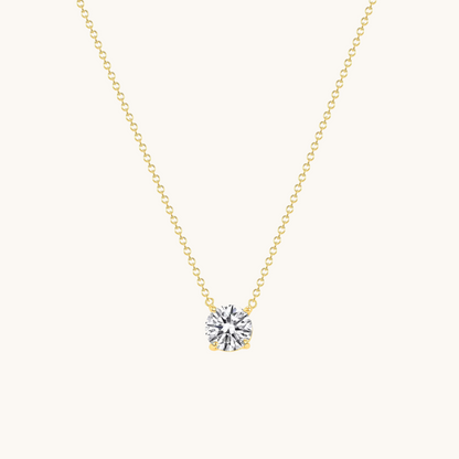 Lab Diamond Solitaire Pendant - Happy Jewelers Fine Jewelry Lifetime Warranty
