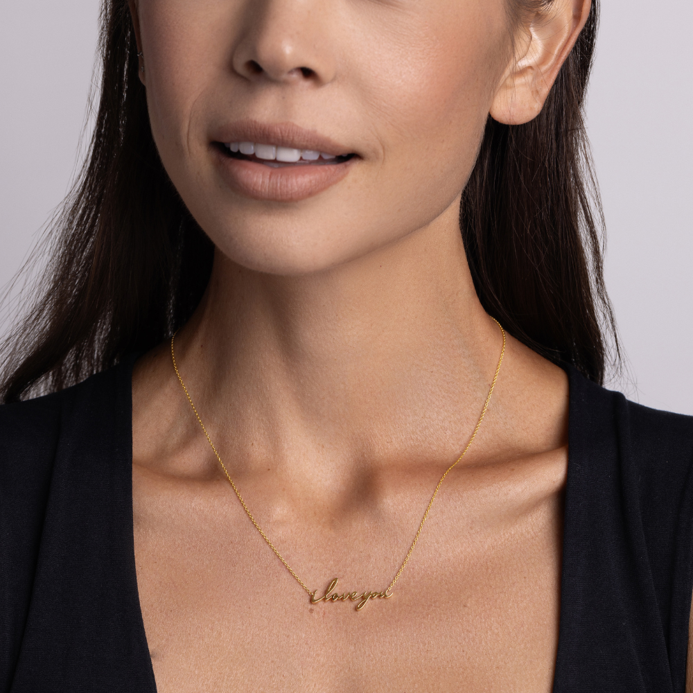 The 'I Love You' Necklace - Happy Jewelers Fine Jewelry Lifetime Warranty