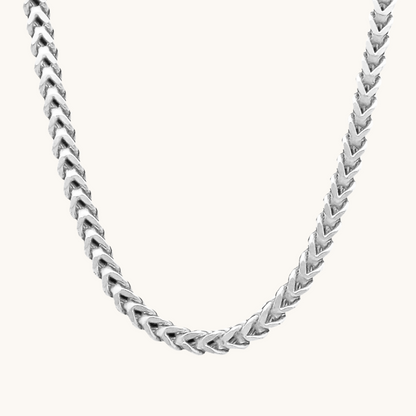 Men's Silver Franco Chain - Happy Jewelers Fine Jewelry Lifetime Warranty