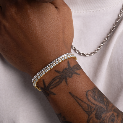 Silver Franco Chain Bracelet - Happy Jewelers Fine Jewelry Lifetime Warranty