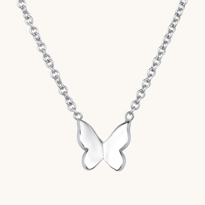Simple Butterfly Necklace - Happy Jewelers Fine Jewelry Lifetime Warranty