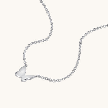 Simple Butterfly Necklace - Happy Jewelers Fine Jewelry Lifetime Warranty