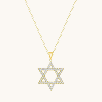 Star of David Diamond Pendant - Happy Jewelers Fine Jewelry Lifetime Warranty