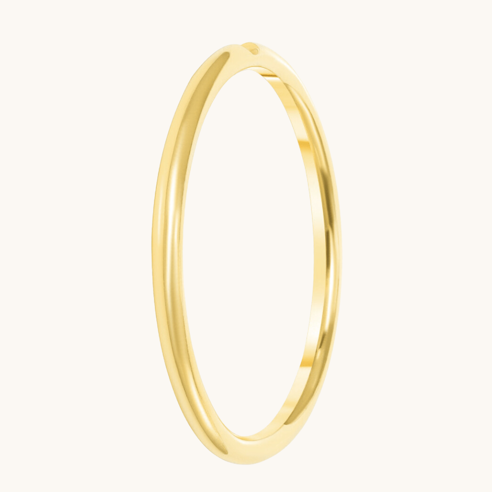 Starla Single Diamond Band - Happy Jewelers Fine Jewelry Lifetime Warranty