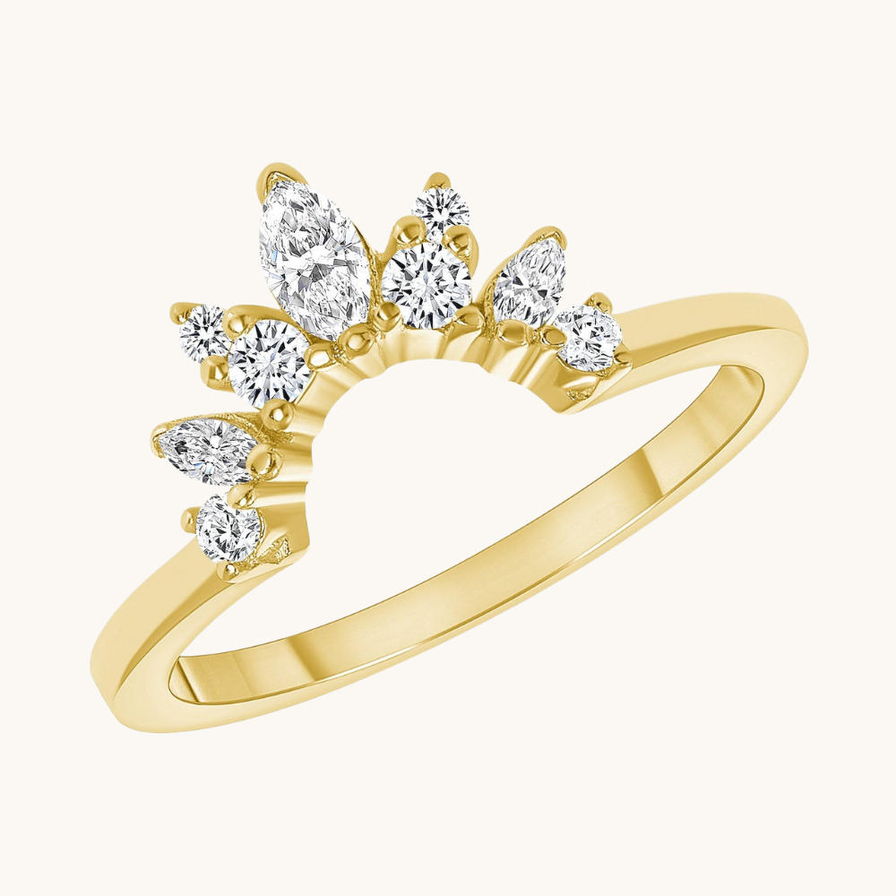 Sunburst Diamond Ring - Happy Jewelers Fine Jewelry Lifetime Warranty