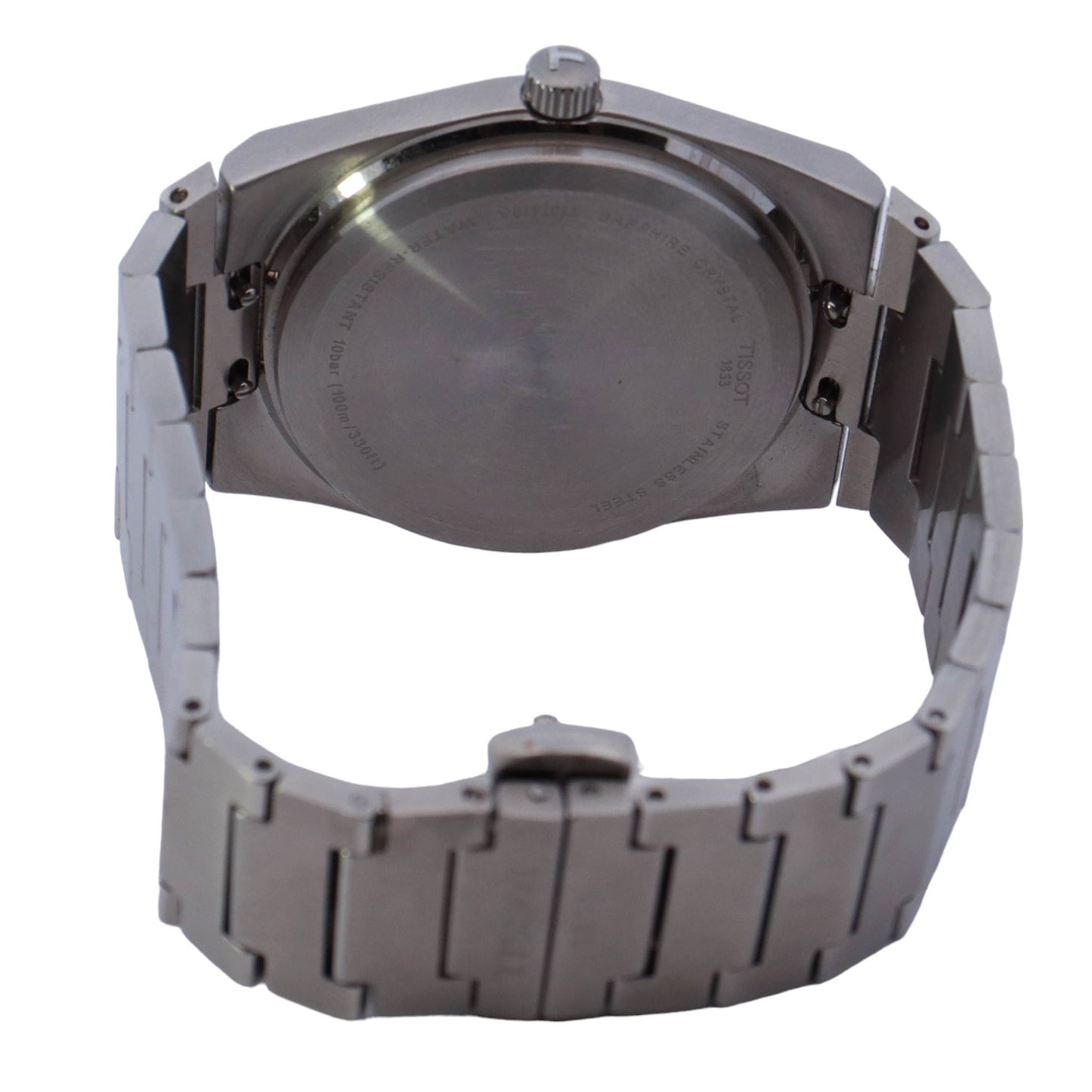 Tissot PRX Stainless Steel 40mm Light Green Dial Watch Reference# T137.410.11.091.01 - Happy Jewelers Fine Jewelry Lifetime Warranty